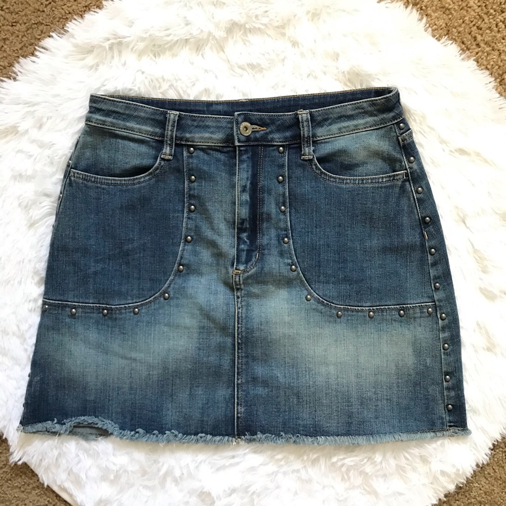 Arizona Jean Company Junior’s Mini Denim Skirt